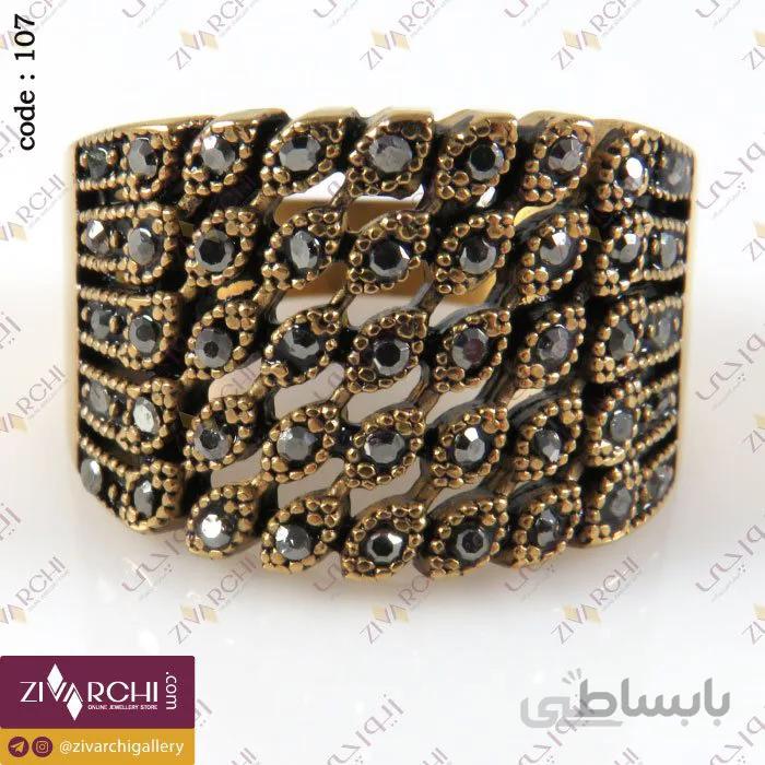 انگشتر استیل مارکازیت 107