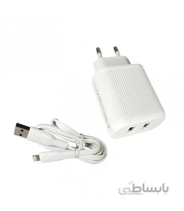 شارژر فست MIQIA مدل MA05 به همراه کابل آیفون