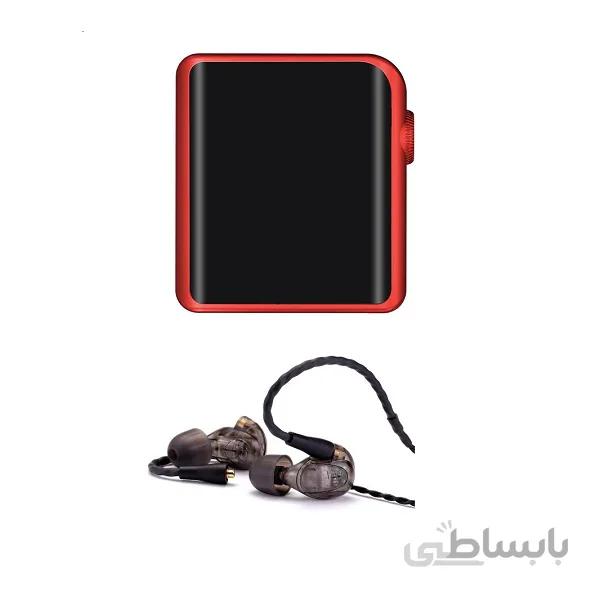 Shanling M0 Hi-Res Touch Screen Portable Music Player – Red + Westone UM Pro30 High Performance Triple Driver Universal Fit Earphones
