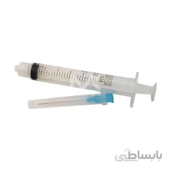 سرنگ یکبارمصرف 2/5 سی سی شفا