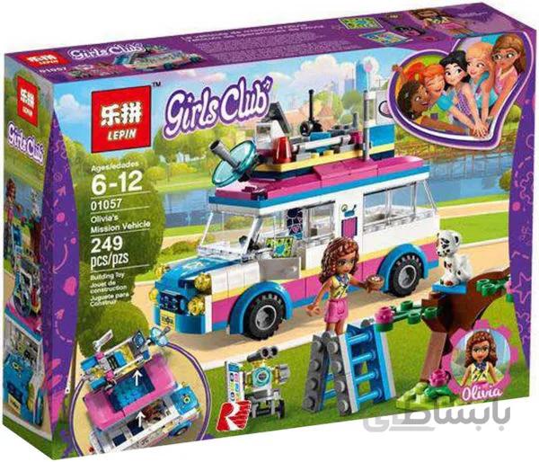 لگو دخترانه Girls Club برند LEPIN کد 01057