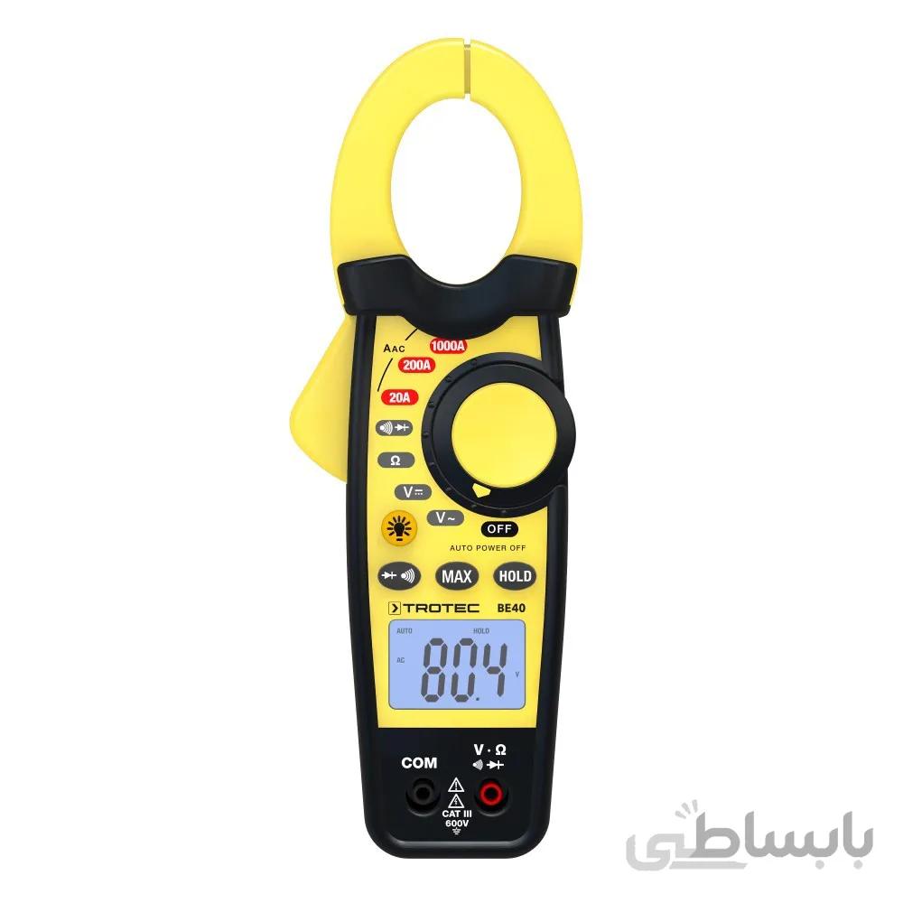 مولتی متر کلمپی تروتک مدل BE40