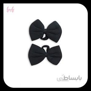 کش مو پاپیونی بزرگ مشکی