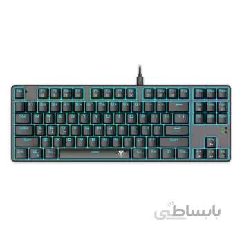 کیبورد گیمینگ با سیم تی دگر مدل بورا T-TGK313-BL ا T-DAGGER Bora T-TGK313-BL Wired Gaming Keyboard