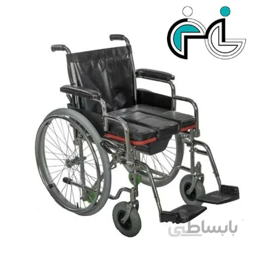 ویلچر حمامی استیل 681 مدل ایرانی ا ویلچر