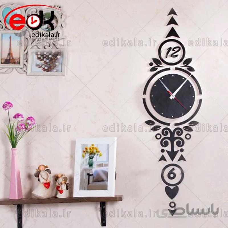 ساعت دیواری فانتزی طرح شاینا در پنج رنگ
