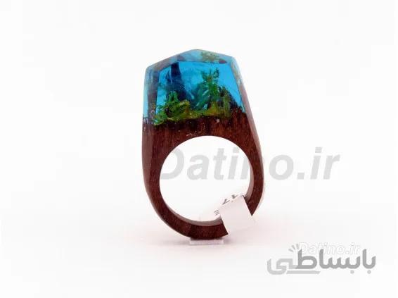 انگشتر زنانه سکرت وود گیشا فورست-KingW.R.4.1