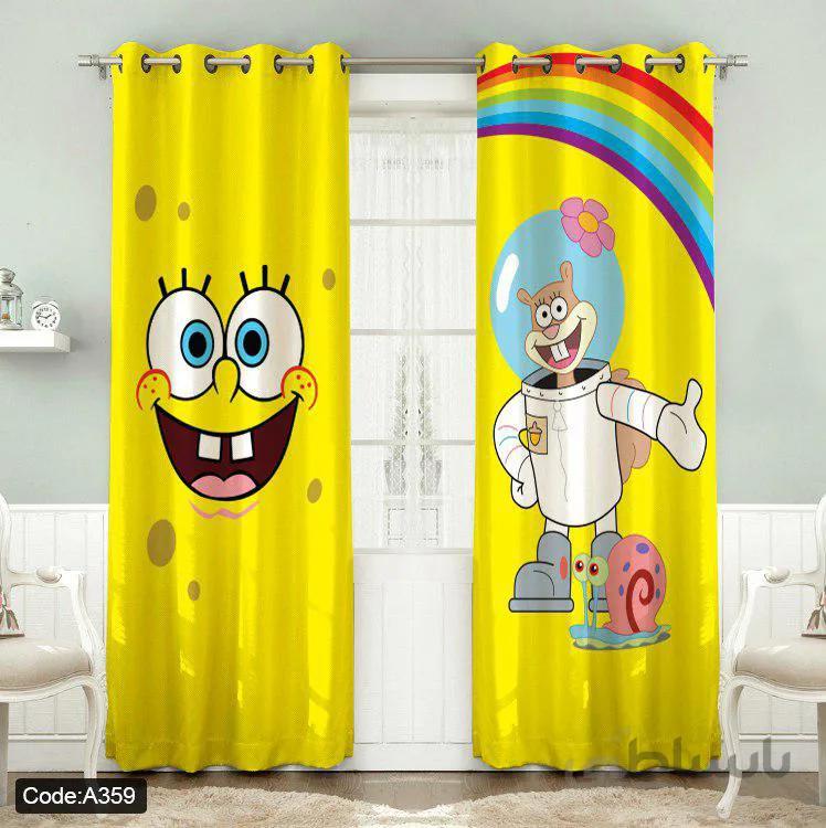 پرده پانچی چاپی کد A359