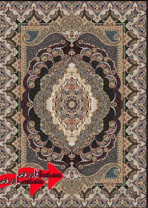 نقشه اهورا سرمه ای 1000 شانه