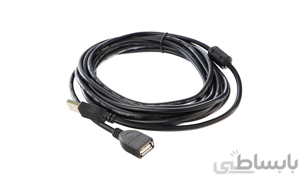 کابل افزایش طول 5 متری usb lotus