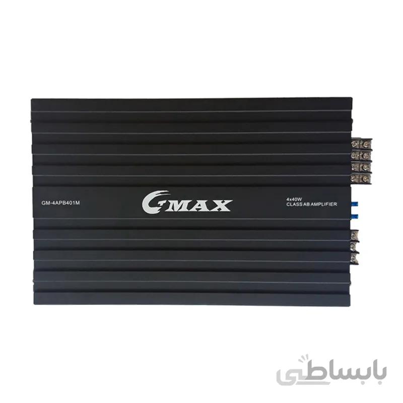 آمپلی فایر جی مکس مدل GM-4APB401M ا GMAX GM-4APB401M Car Amplifier