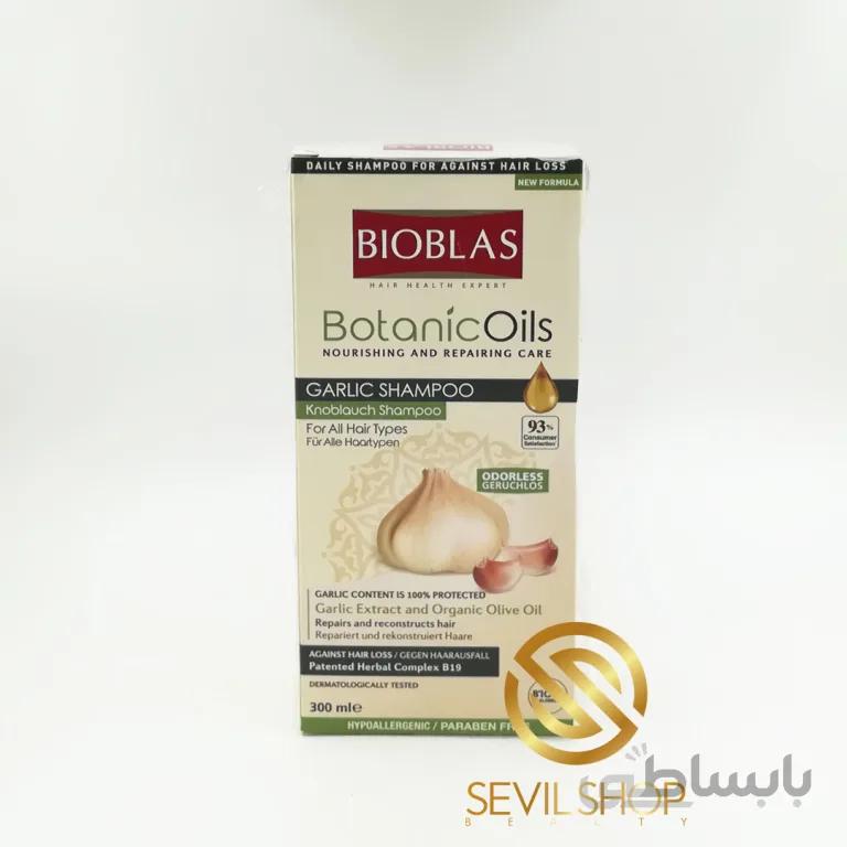 شامپو بیوبلاس ضد ریزش حاوی عصاره سیر 300 میل
