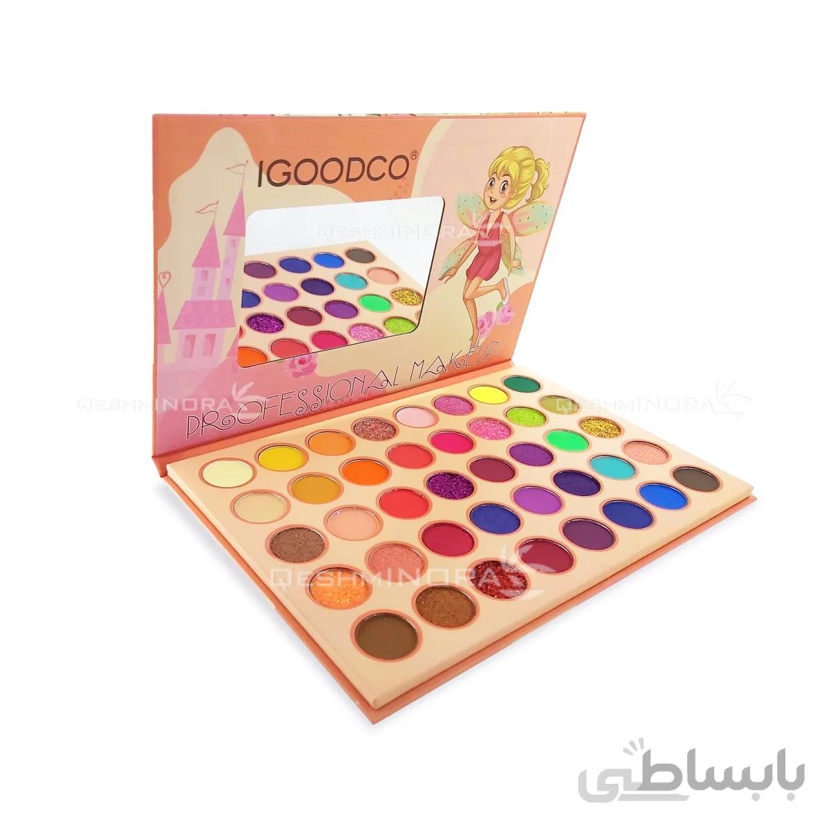 پالت سایه چشم آیگودکو 40 رنگ Eye shadow palette Igoodco