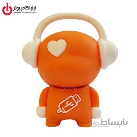 فلش مموری عروسکی کینگ فست مدل LO-13 طرح Music DJ ظرفیت 32 گیگابایت