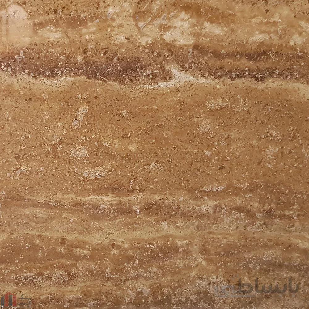 سنگ تراورتن شکلاتی موجدار