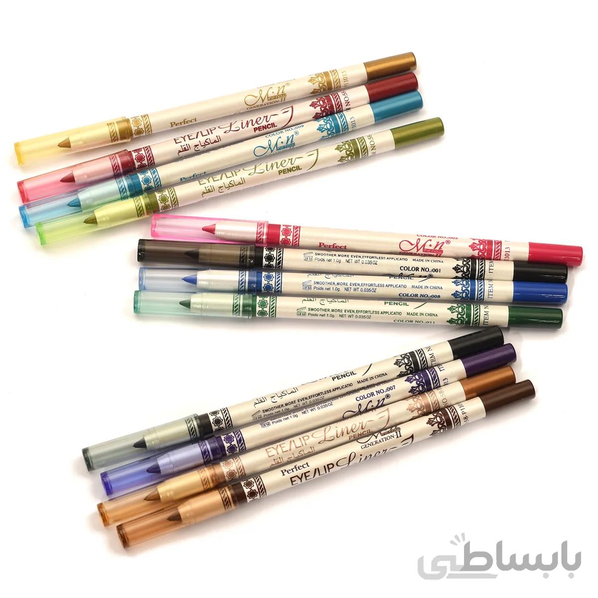 خط چشم و خط لب شمعی MN