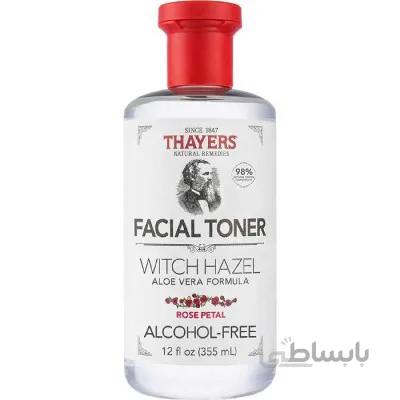 تونر رز و آلوورا تایرز Thayers Witch Hazel Aloe Vera Rose Toner