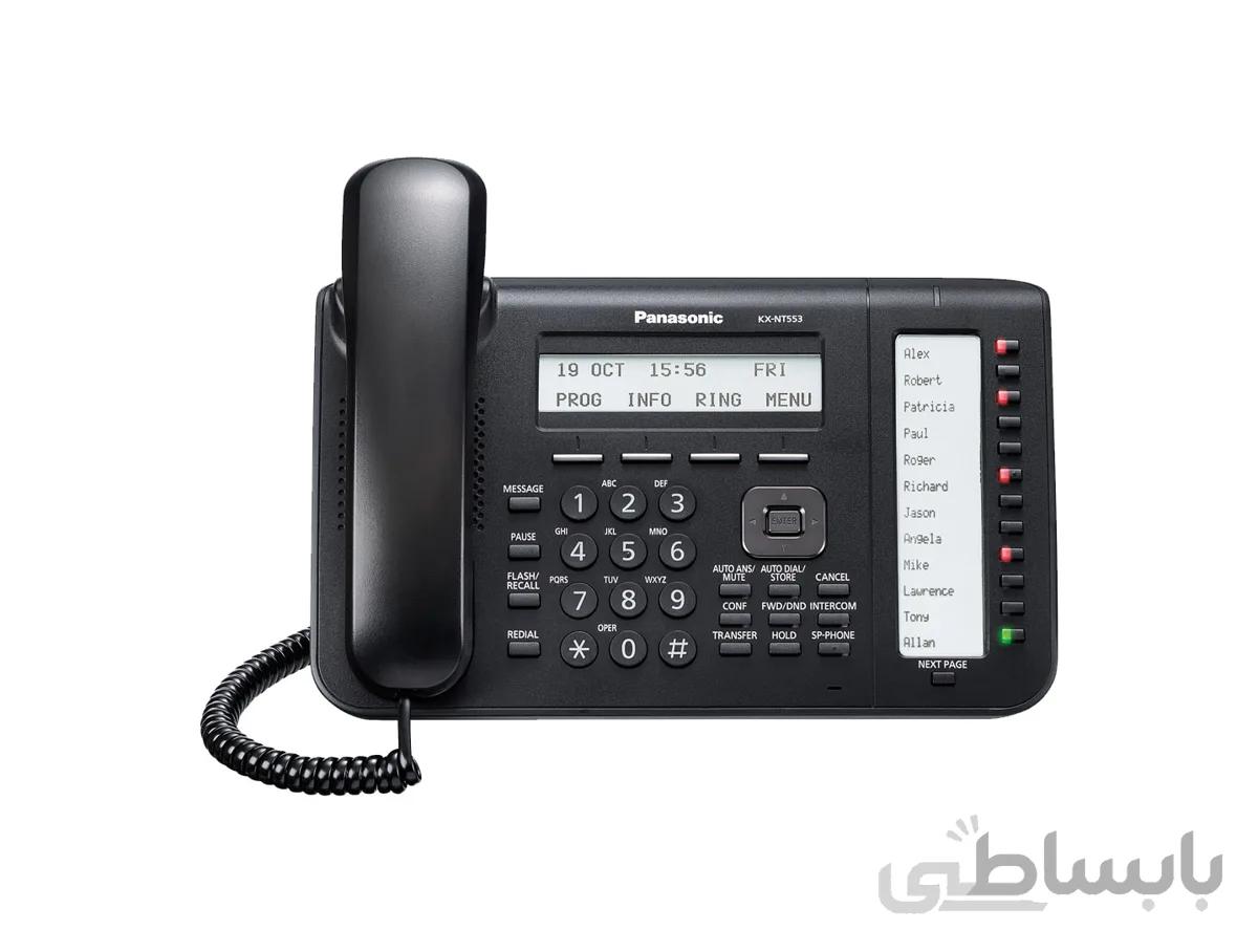 تلفن سانترال پاناسونیک مدل KX-NT553 ا Panasonic KX-NT553 Central Telephone