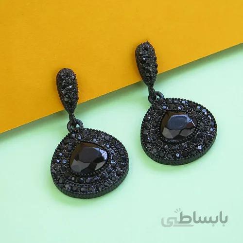 گوشواره سیاه قلم کد 465590