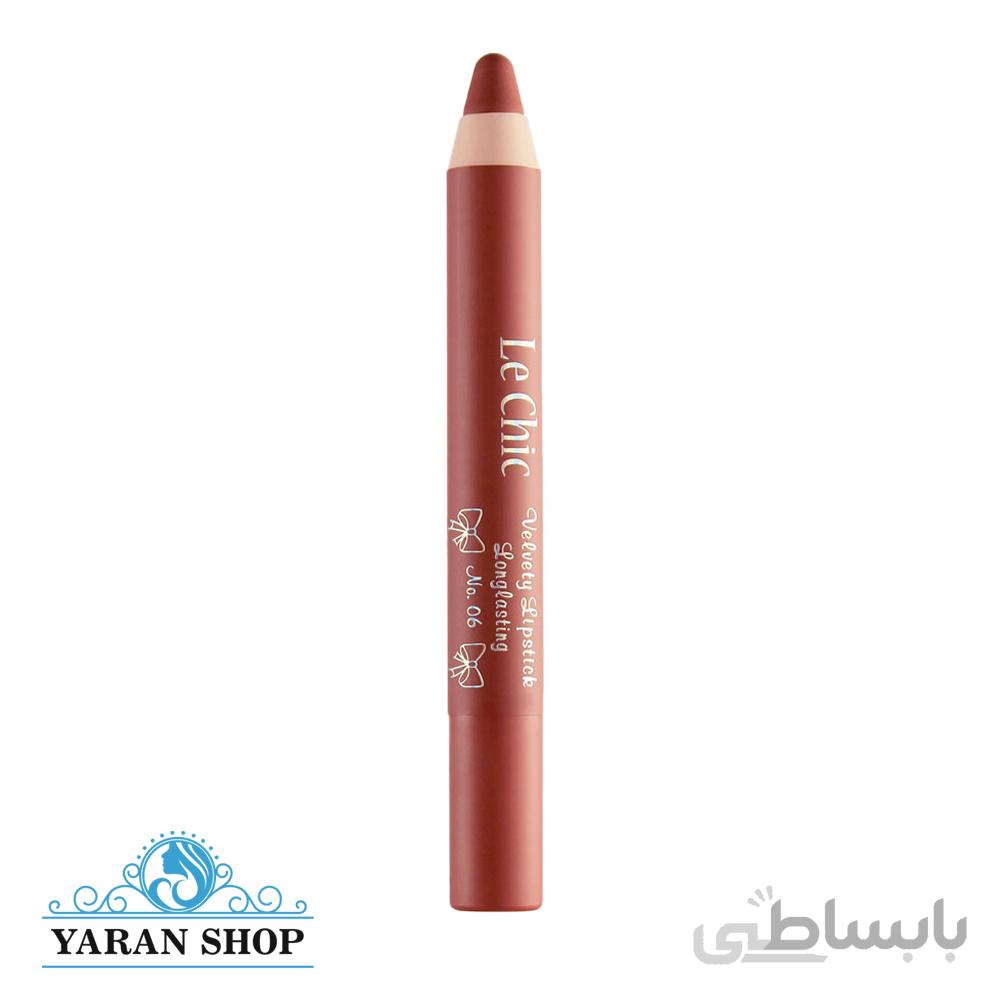 رژ لب مدادی لچیک 06 LeChic Lipstick