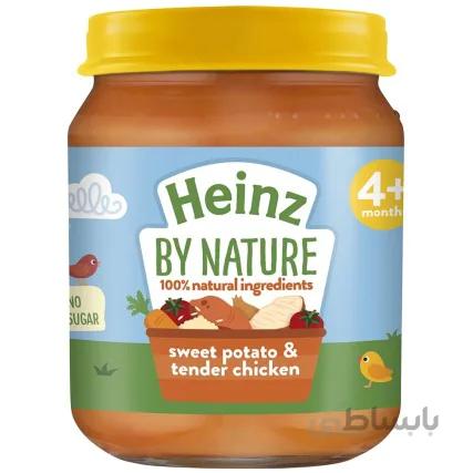 پوره آماده سیب زمینی شیرین همرا با مرغ و سبزیجات هاینز Heinz