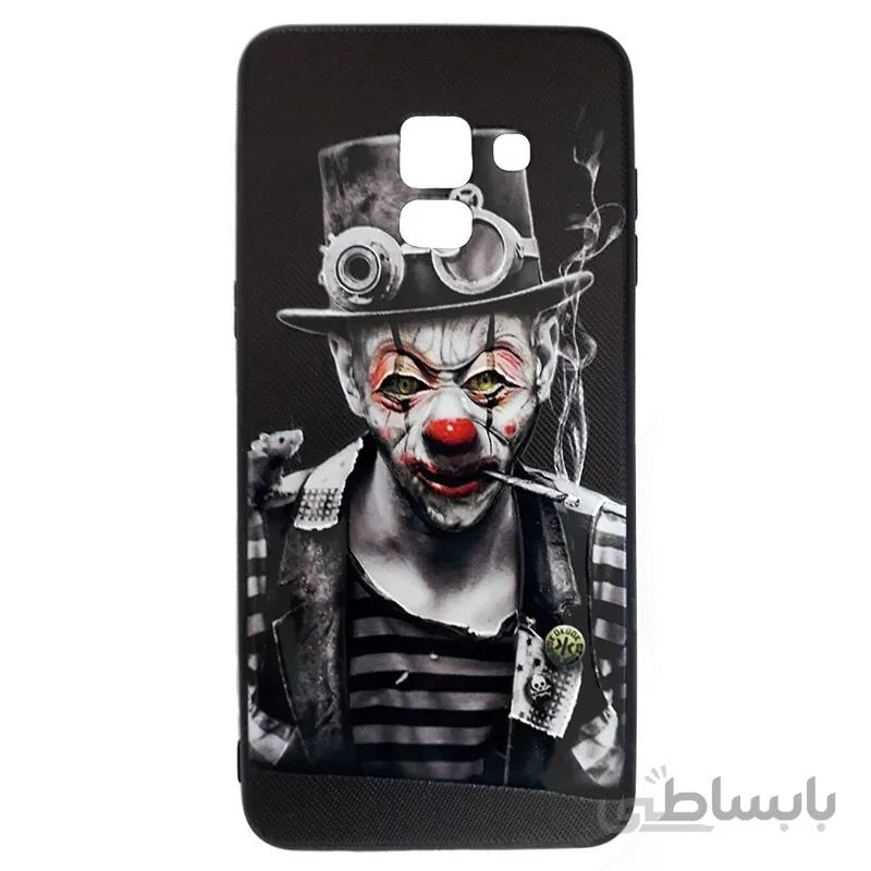 قاب طرح دار سامسونگ A8 2018 کد 12