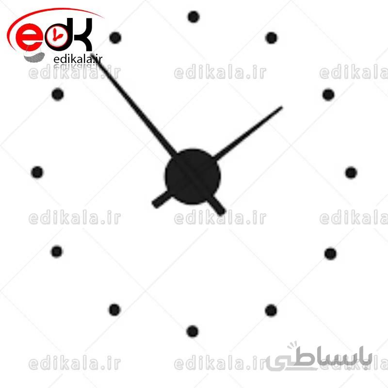 ساعت دیواری فانتزی طرح دایره در پنج رنگ