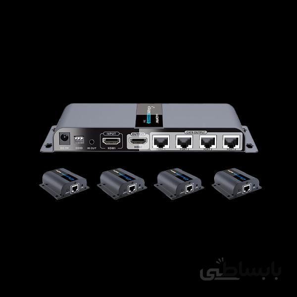 اسپلیتر اکستندر 1 به 4 HDMI لنکنگ مدل Lenkeng LKV714PRO