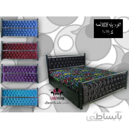 تخت خواب پایه MDF لمسه
