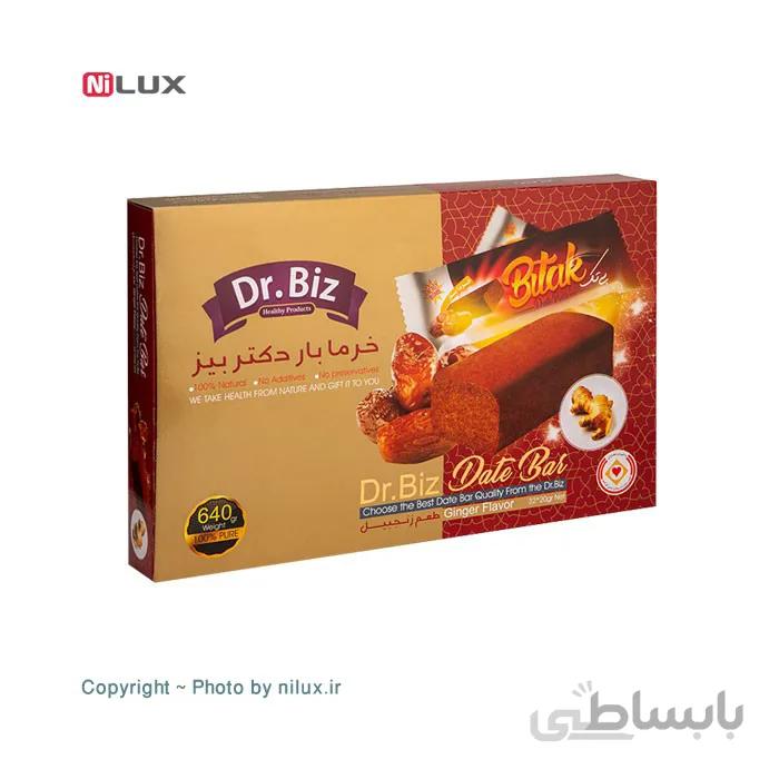خرما بار زنجبیلی دکتر بیز 640 گرمی