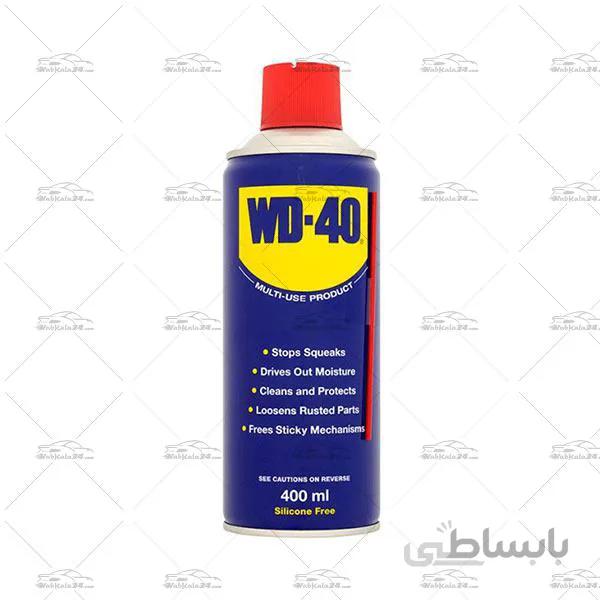 اسپری روال کننده و ضد زنگ WD-40 حجم 400 میلی