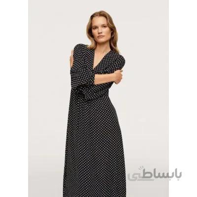 پیراهن زنانه مانگو مدل 17056707-ROSE-LM