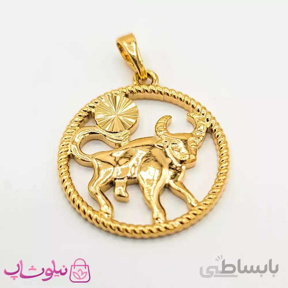 پلاک ماه تولد اردیبهشت ژوپینگ طرح گاو نر