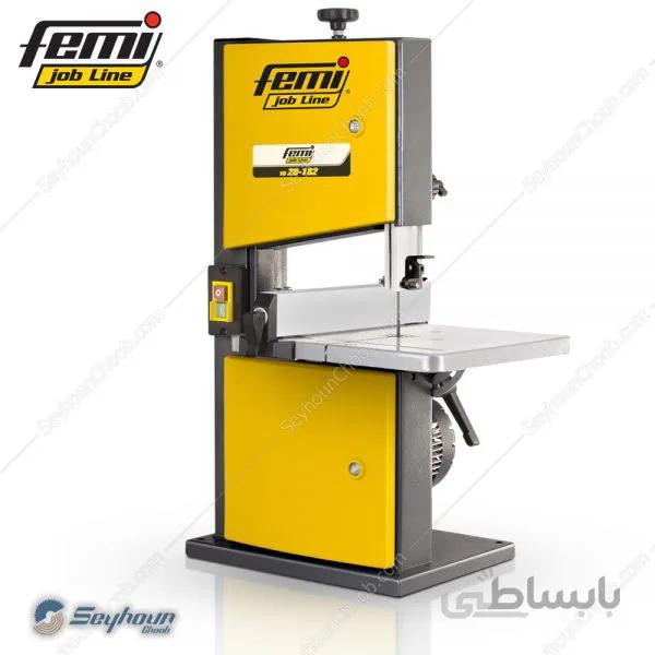 اره نواری عمودی (اره فلکه ای) 80 میلیمتری 250 وات فمی مدل 8502020 – femi VB 28-182