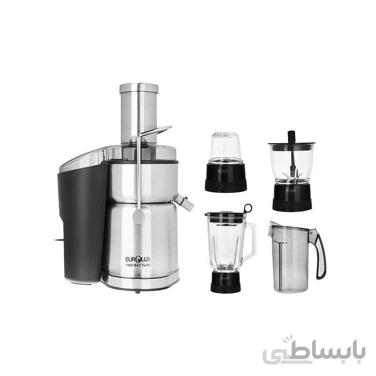 آبمیوه گیری یورولوکس مدل Eurolux EU-JE2748CS ا EUROLUX EU-JE2748CS JUICE EXTRACTOR