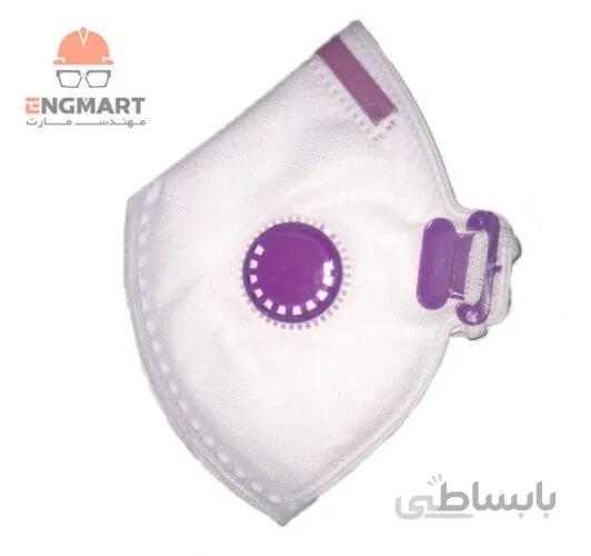 ماسک تنفسی سوپاپ دار ترمه FFP2 مدل 2601 ( بسته 20 عددی )