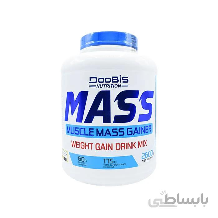پودر گینر ماسل مس دوبیس ۲۶۰۰ گرم ا Doobis Muscle Mass Gainer 2600 gr