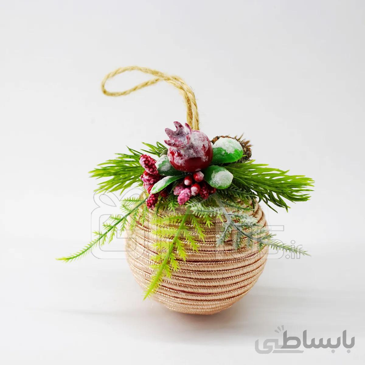 گیفت و آویز درخت کریسمس رنگ سبز