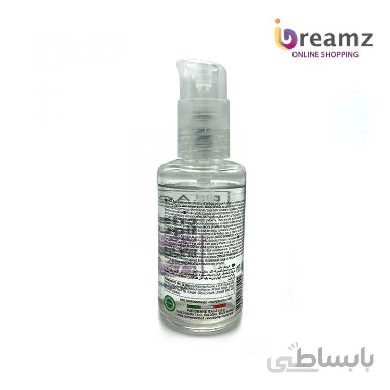 کریستال مایع تقویت کننده مو بلک مدل ترنسپرنت Black Liquid crystals حجم 100 میلی لیتر