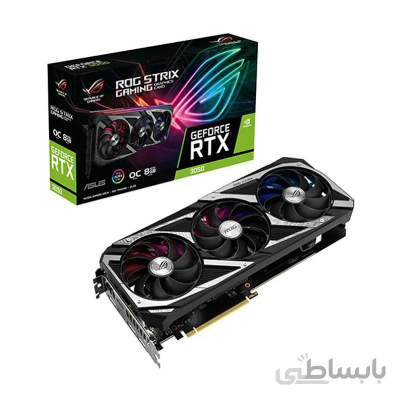 کارت گرافیک ایسوس ROG Strix GeForce RTX 3050 8GB