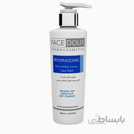 شوینده صورت هیدرازوم فیس دوکس حجم 200 ml ا Hydrasome Moisturizing Creamy Face Wash
