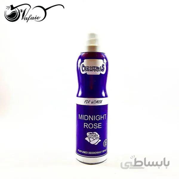 اسپری خوشبوکننده بدن کریسمس مدینایت رز Midnight Rose Christmas