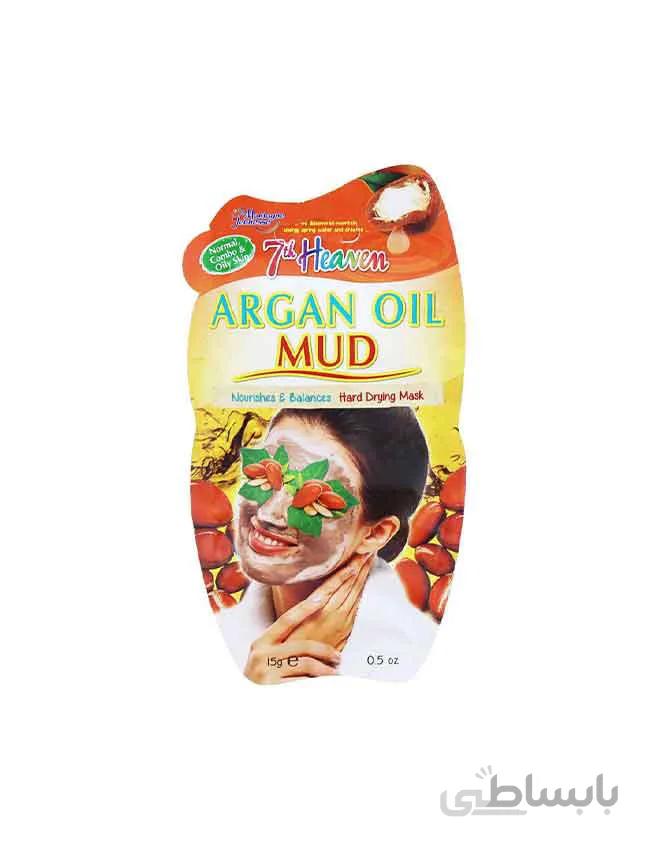 ماسک صورت گلی روغن آرگان مناسب پوست معمولی و چرب مونته ژنه (Montagne Jeunesse)