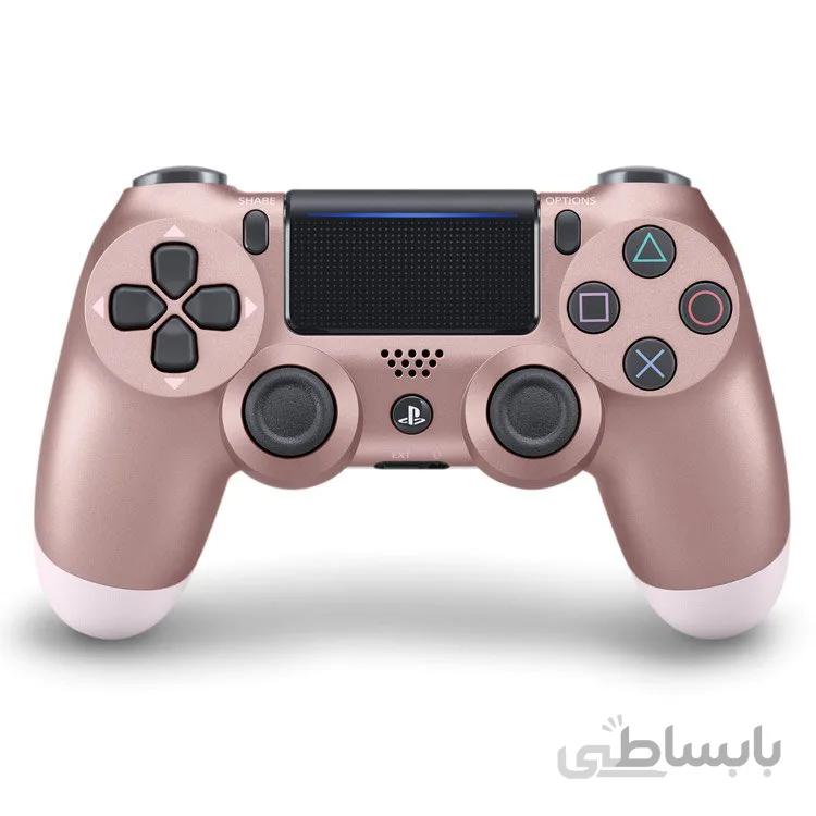 دسته بازی پلی استیشن 4 مدل Rose Gold ا DualShock 4 Wireless Controller for PlayStation 4 - Rose Gold