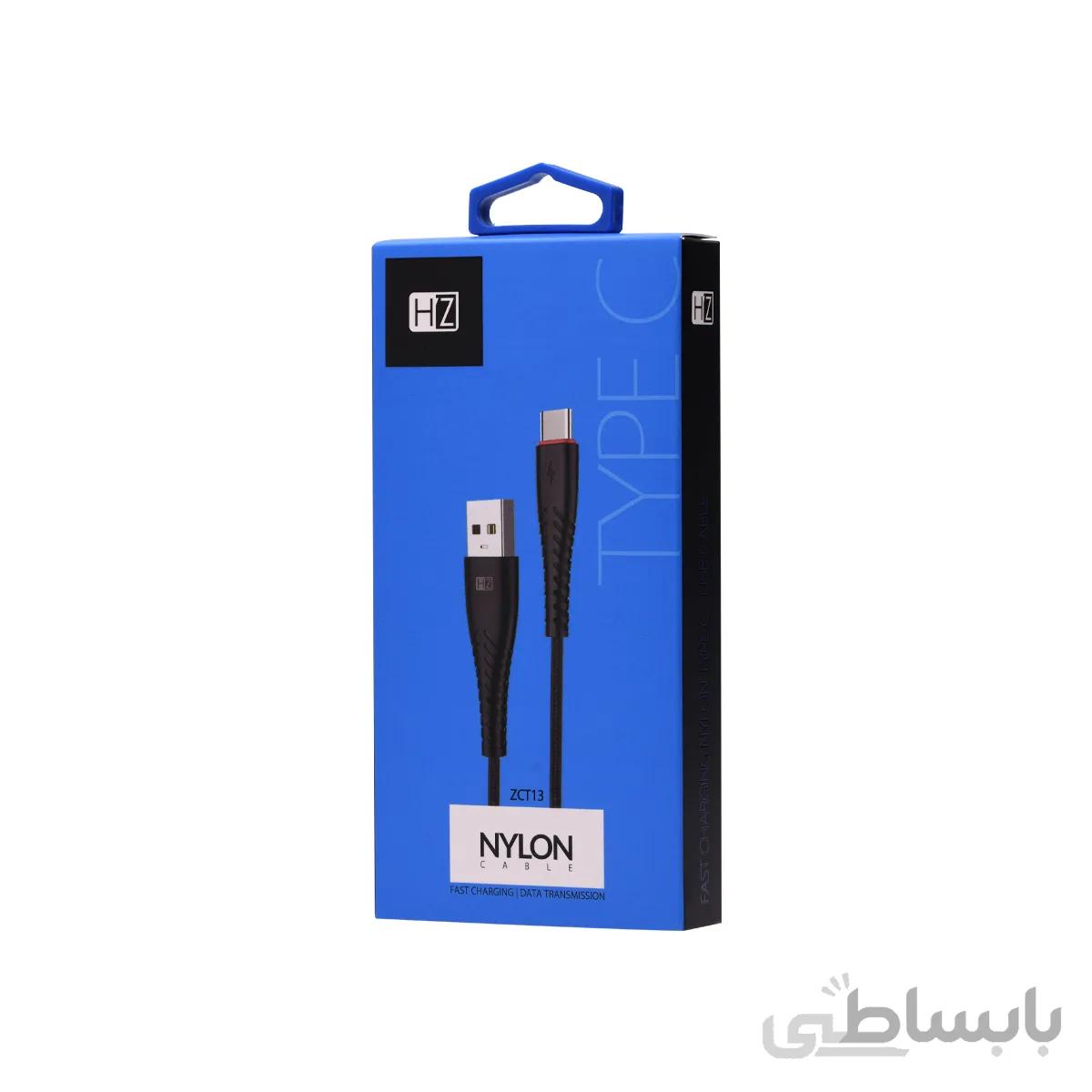 کابل شارژ type C مدل zct13