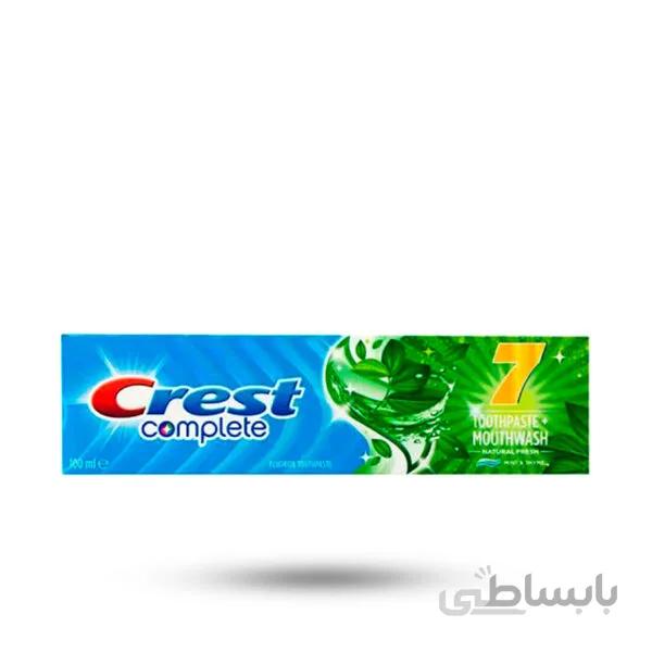 خمیردندان کرست ۱۰۰میل ۷ کاره طعم نعناع – Crest Complete Toothpaste