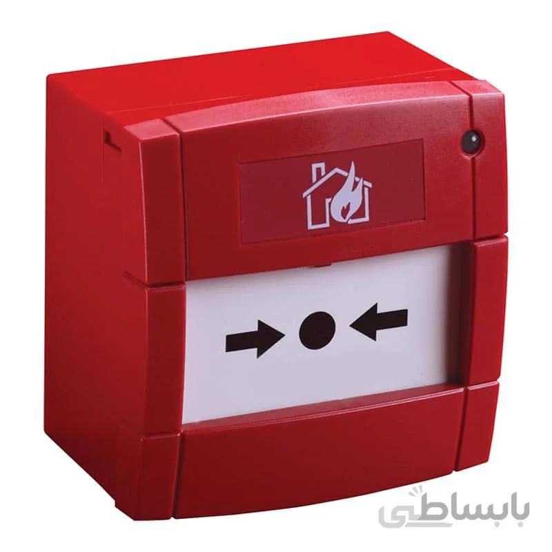 شستی برگشت پذیر اعلان حریق ا Push Button Fire Alarm