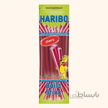 پاستیل هاریبو مدل شلنگی مغزدار با طعم گیلاس