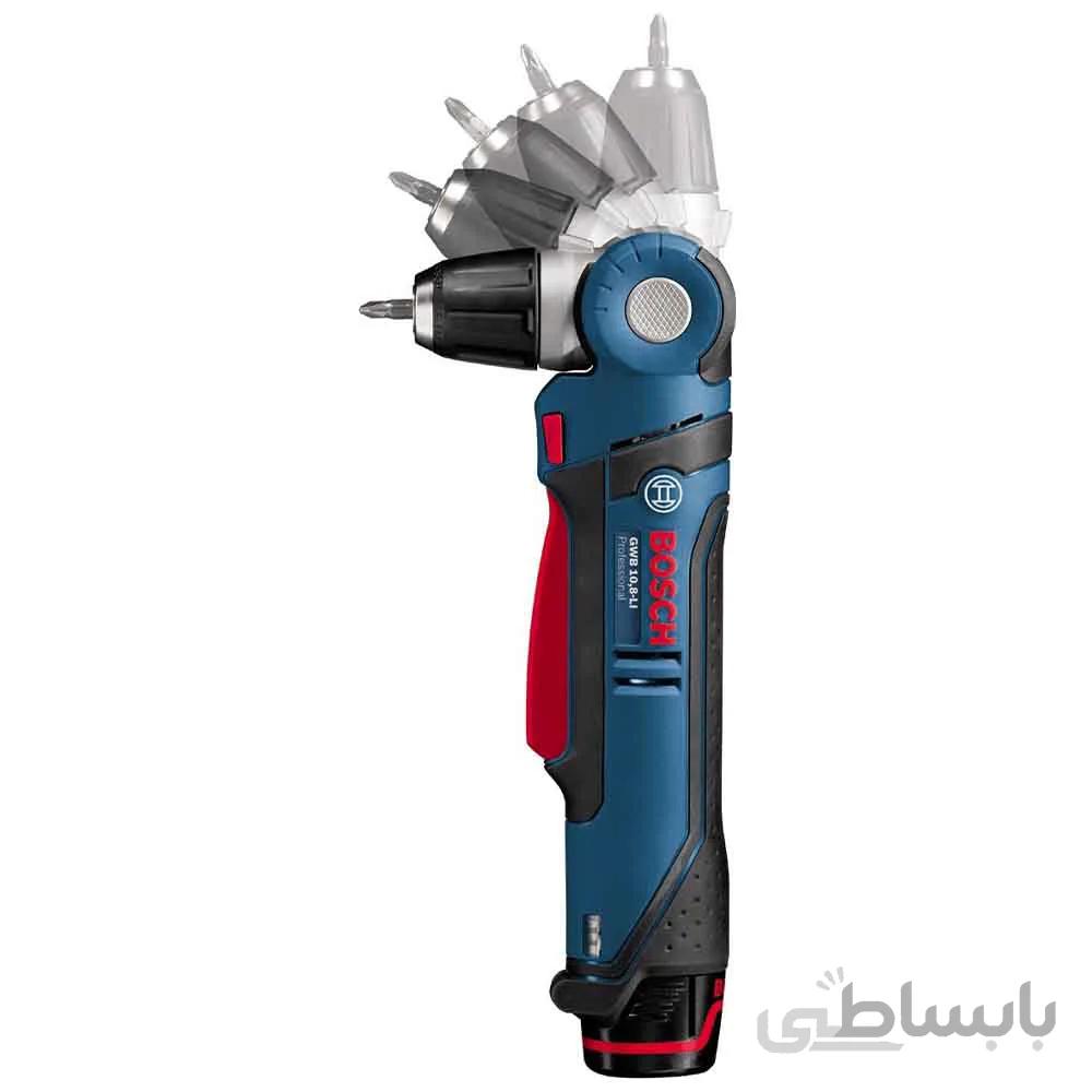دریل پیچ‌گوشتی شارژی سر کج GWB 10.8-LI