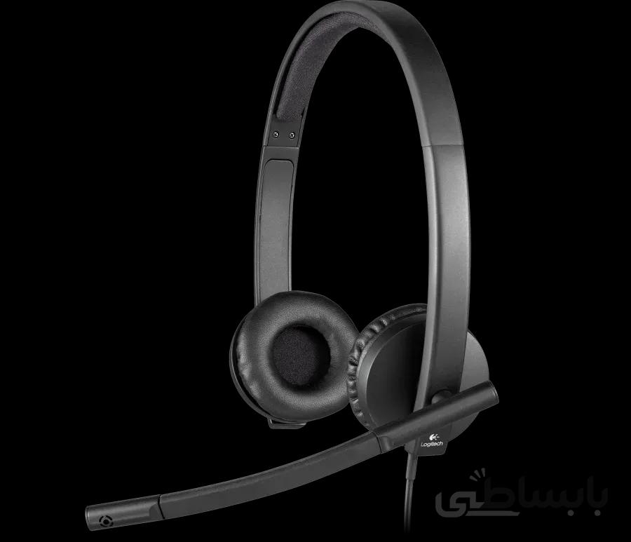 هدست لاجیتک مدل H570E Stereo USB ا Logitech H570E Stereo USB Headset